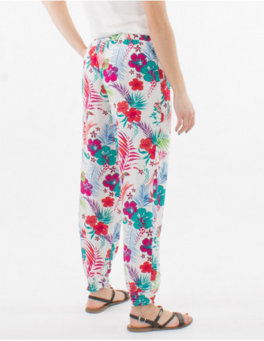 Pantalon imprimé femme 2025