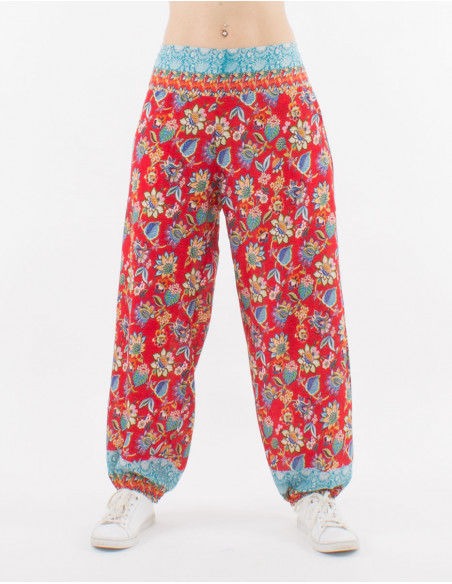 Bohemian light fluid pants