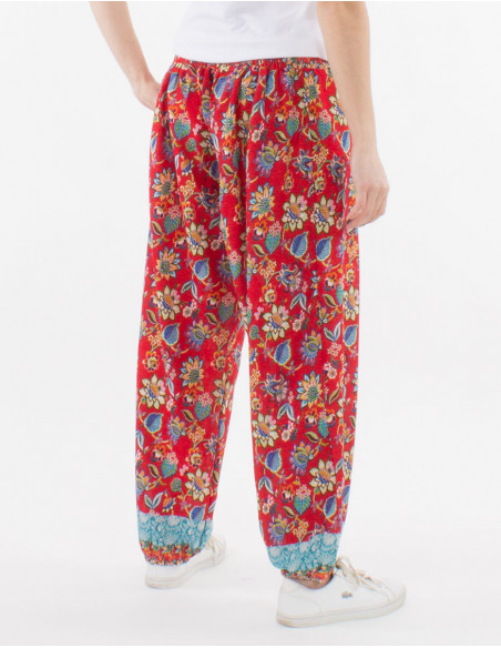 Bohemian light fluid pants