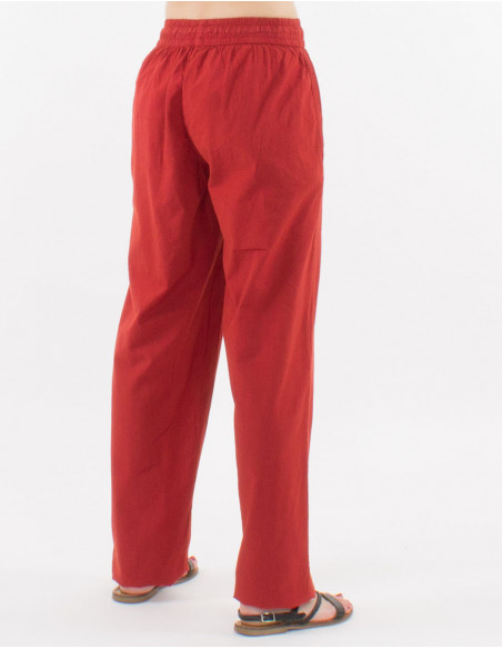 Plain cotton pant