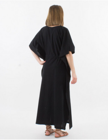 Cotton oversized long dress