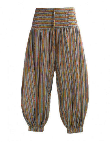 Ladie Pant Cotton Alladin Stripped