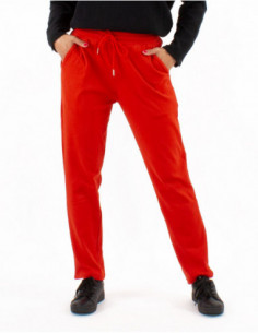 Basic plain soft pants