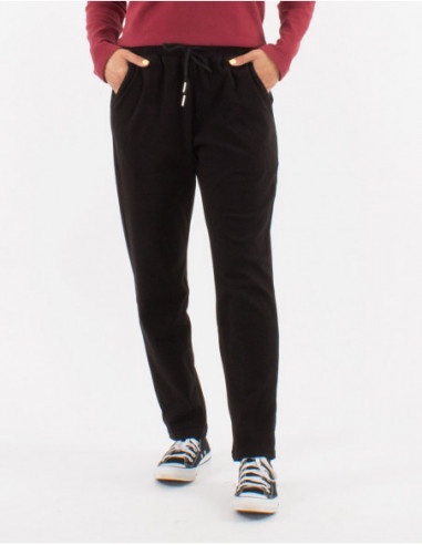 Basic plain soft pants