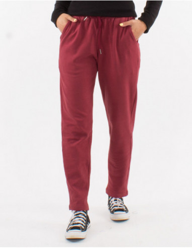 Basic plain soft pants