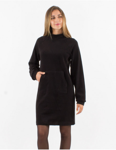 Basic sweater dress in soft fabric
