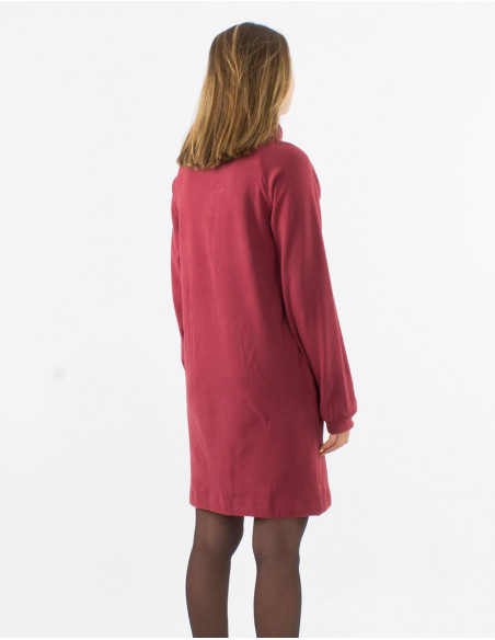Basic sweater dress in soft fabric
