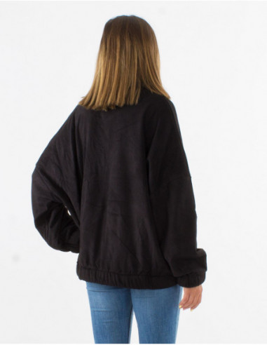 Winter fur lined jacket