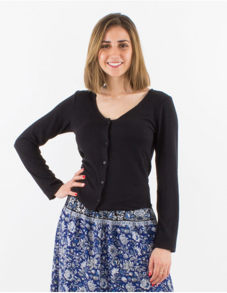 Basic waistcoat with buttons