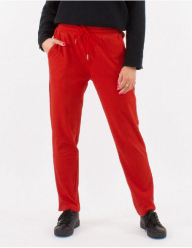 Basic plain soft pants