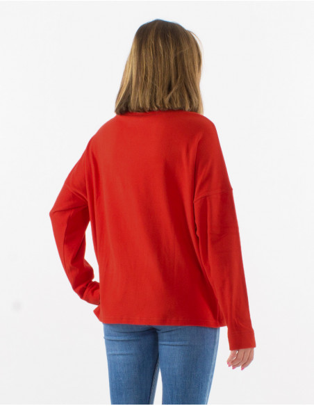 Soft basic oversized sweater