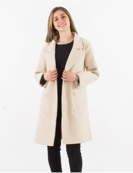 Long embroidered coat