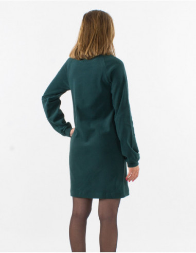 Basic sweater dress in soft fabric