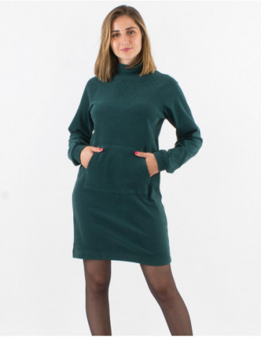 Basic sweater dress in soft fabric