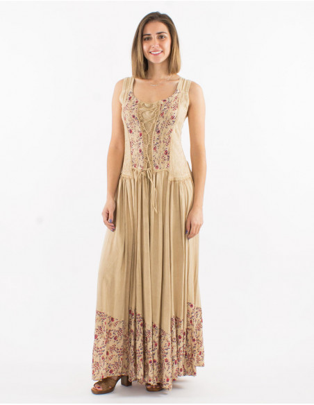 Rayon Long Dress sw