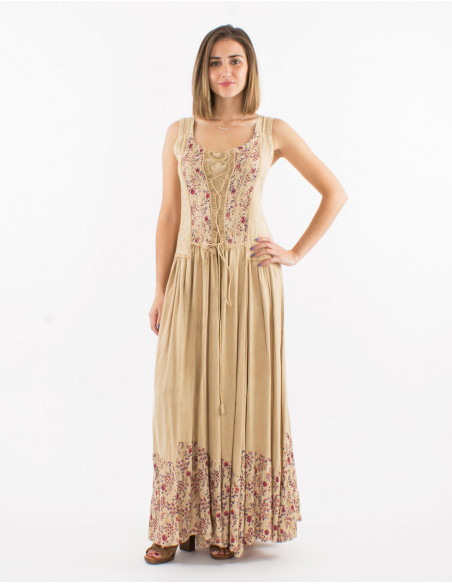 Rayon Long Dress sw