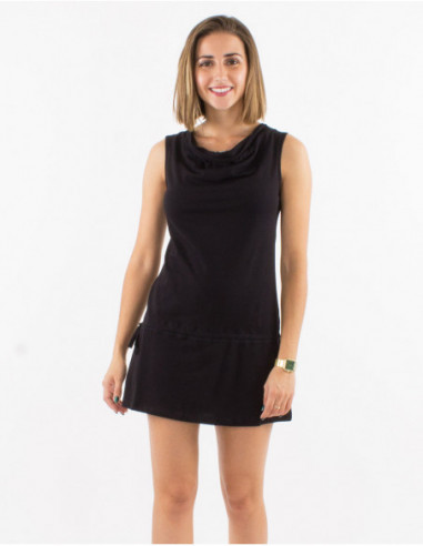 Plain short dress