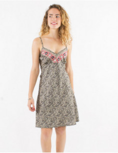 Summer flowing dress 2023 arabesque pattern 2