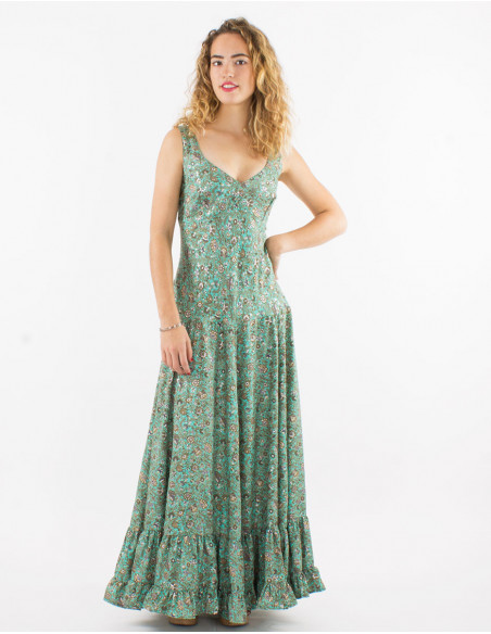 Robe longue sales ethnique chic