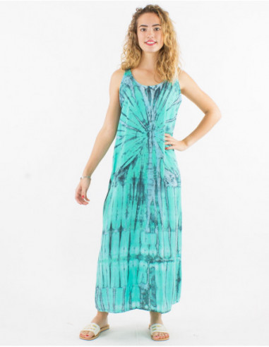 Original beach dress baba cool Tie and Dye mint