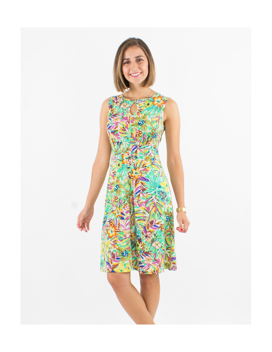 Robe Stretch D t Estivale Color e