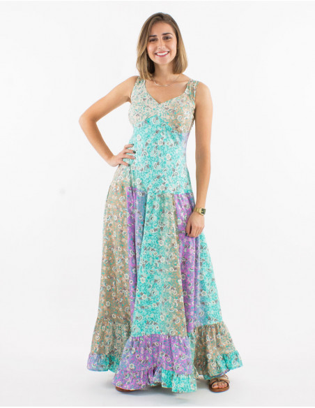 Robe longue sales pastel femme