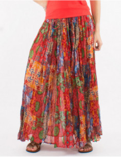 Long skirt crumpled... 2