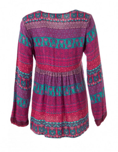 Indian blouse with pompons