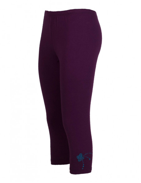 Legging court imprimé