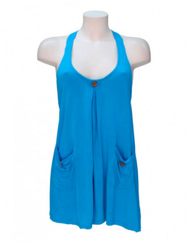 Robe courte unie
