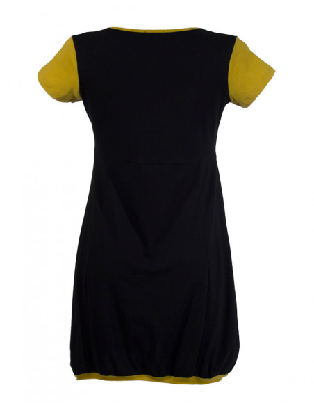 Knitted 97% cotton 3% elastane dress
