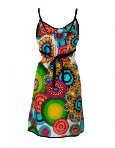 Robe courte coton