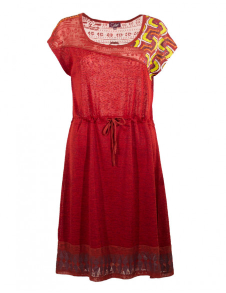 Knitted polyester dress