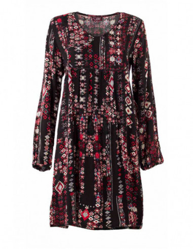 Robe aux motifs géométriques