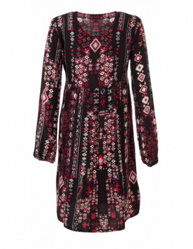 Robe aux motifs géométriques