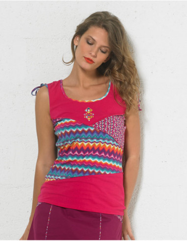 Knitted 97% cotton 3% spandex tee shirt
