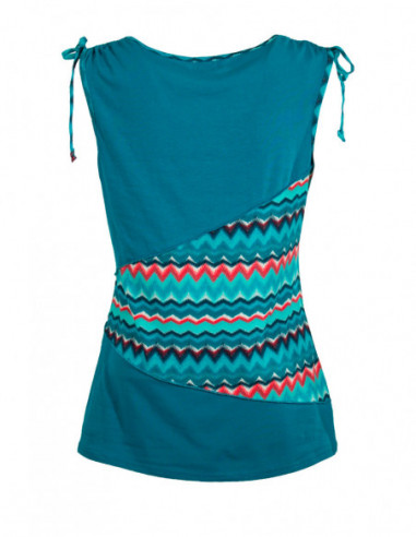 Knitted 97% cotton 3% spandex tee shirt