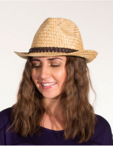 Braided Panama straw hat