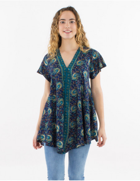 Indian pattern blouse