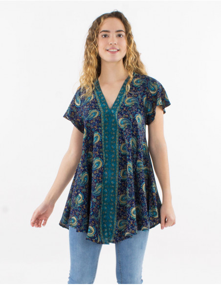 Indian pattern blouse