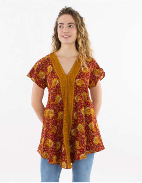 Indian pattern blouse