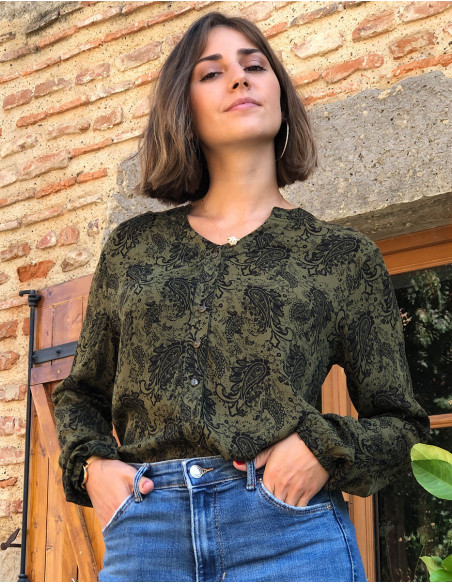 Women's crepe blouse