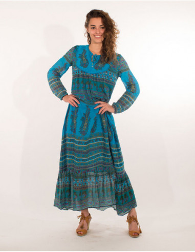 Robe longue hippie
