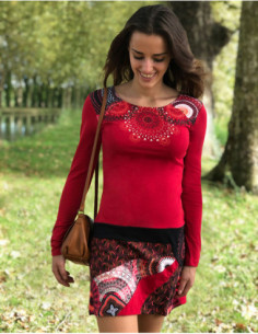 Short and tight winter dress