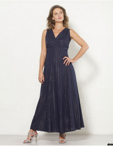 Robe longue chic forme empire