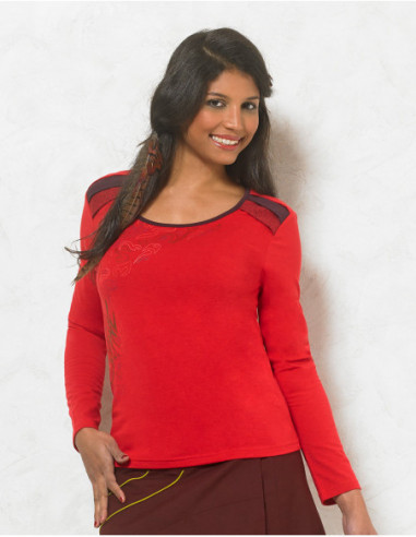 Knitted Tshirt 62% Polyester 35% Cotton