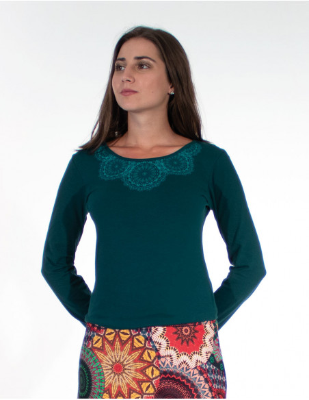 Tee-shirt femme basique en jersey