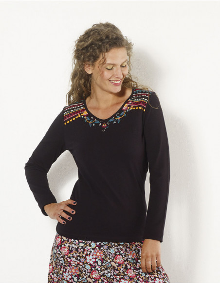 Women's long-sleeved t-shirt