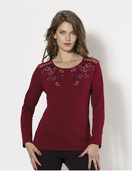 T-shirt original et chic manches longues