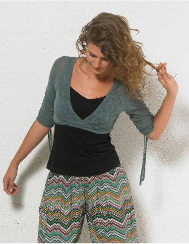 Bolero effet dévoré 